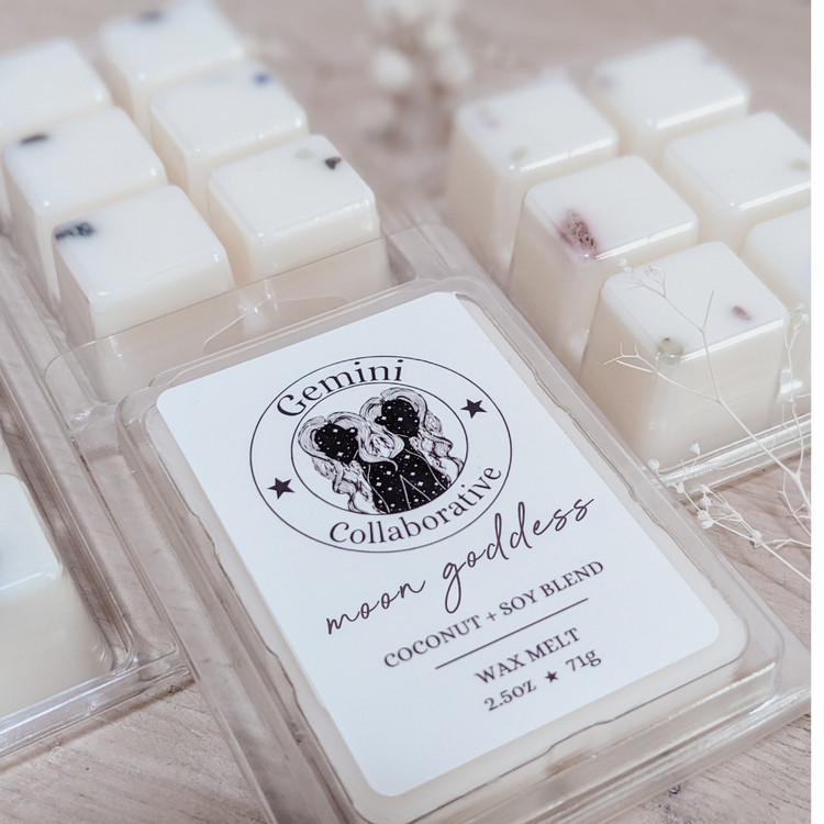 Moon Goddess Wax Melt Clamshells