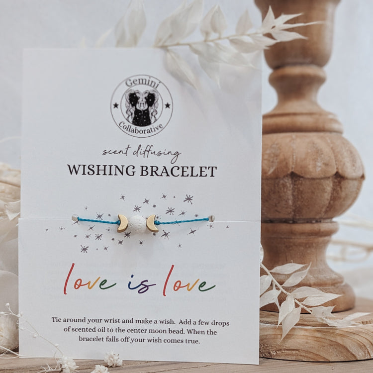 Love Is Love Wishing Bracelet